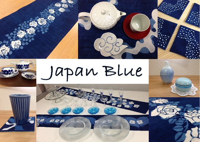青をあつめて　藍染めとうつわのJapan Blue展