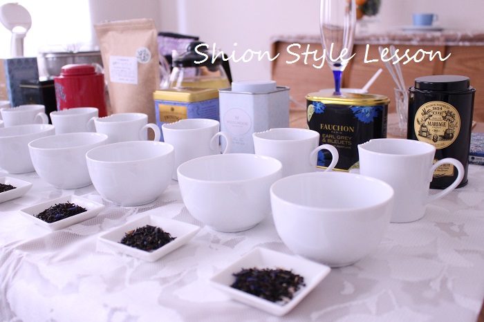 紅茶の会：アールグレイを飲み比べよう！