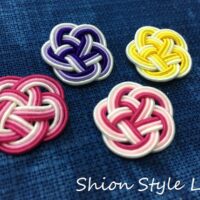 水引細工1日レッスンー初めの一歩:あわじ結び&梅結びー