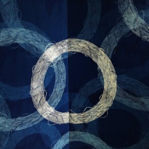 【常設:10月】大田耕治 藍染作品展示「満ーみちるー」