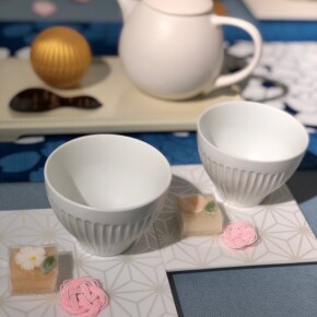 「こぼれ桜」テーブルコーディネート