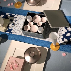 「こぼれ桜」テーブルコーディネート