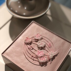 「こぼれ桜」テーブルコーディネート