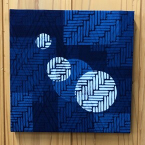 ファブリックパネル「網代」 ファブリックパネル「網代」