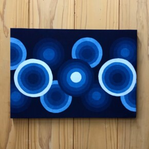 ファブリックパネル「鼓動B」