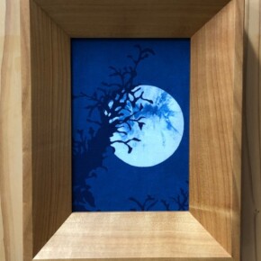 ポストカード額「月夜」 ポストカード額「月夜」