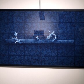 パネル作品「芽吹き」